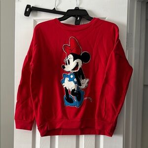Disney Minnie Mouse Embroidered Sweatshirt